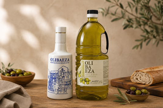 Olibaeza EVOO Duo · Premium 500ml + 2L