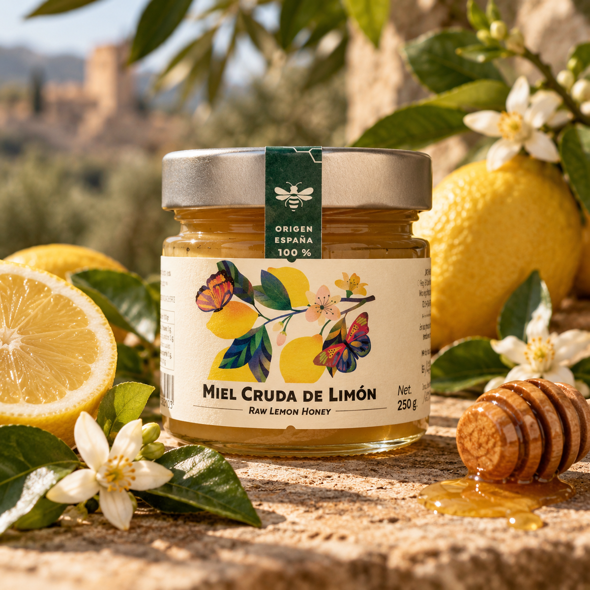 Raw Lemon Honey